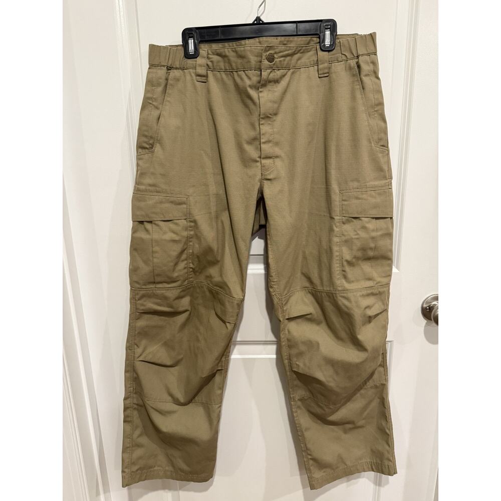 Vertx Mens Khaki Tactical Utility Cargo Work Pants Size 38x30 VTX8600DT